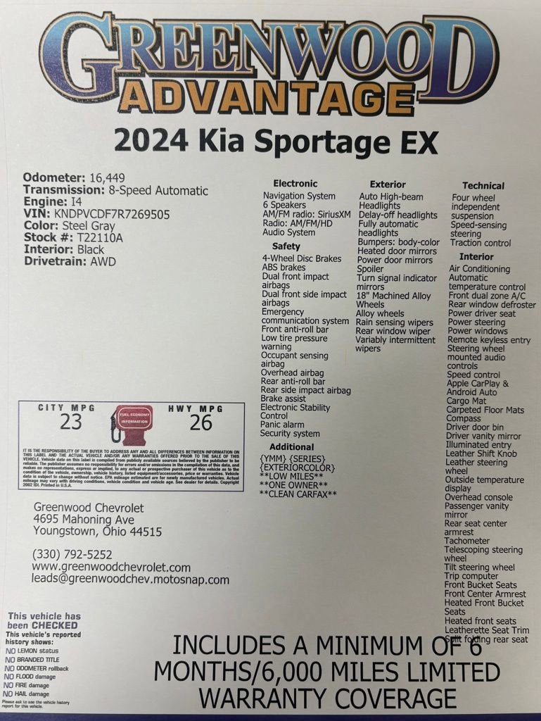 2024 Kia Sportage EX