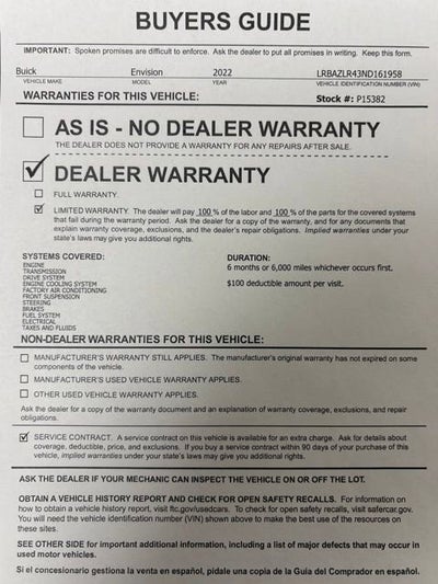 2022 Buick Envision Preferred