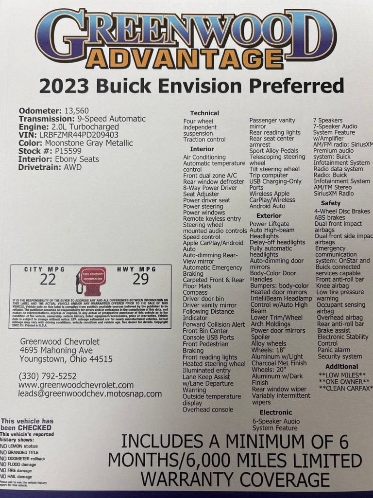 2023 Buick Envision Preferred