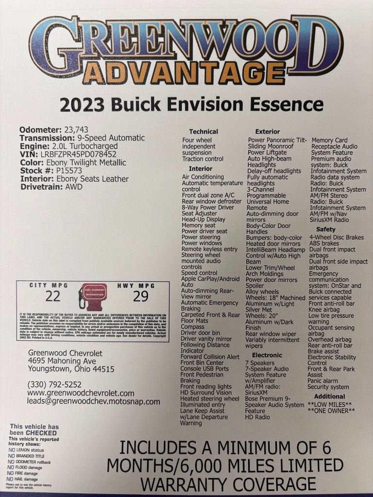 2023 Buick Envision Essence