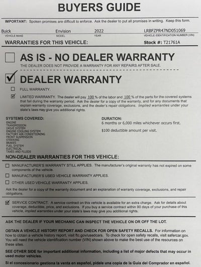 2022 Buick Envision Essence