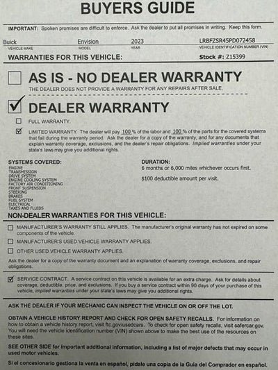 2023 Buick Envision Avenir