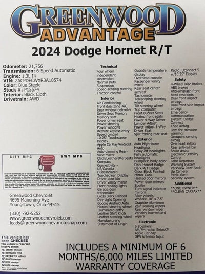 2024 Dodge Hornet R/T