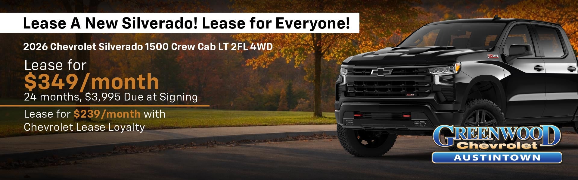 2026 Chevrolet Silverado 1500 Crew LT 2FL 4WD