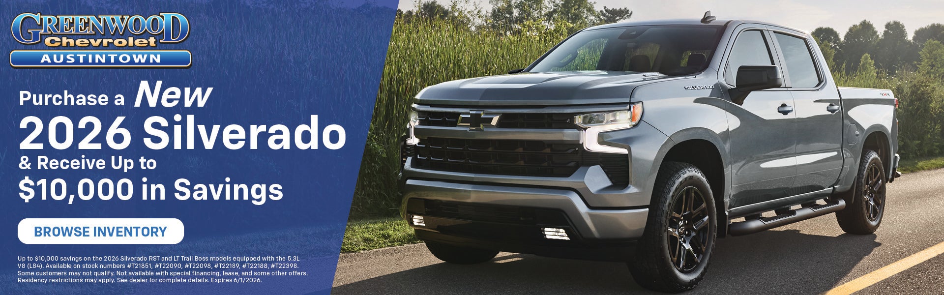 Silverado Purchase